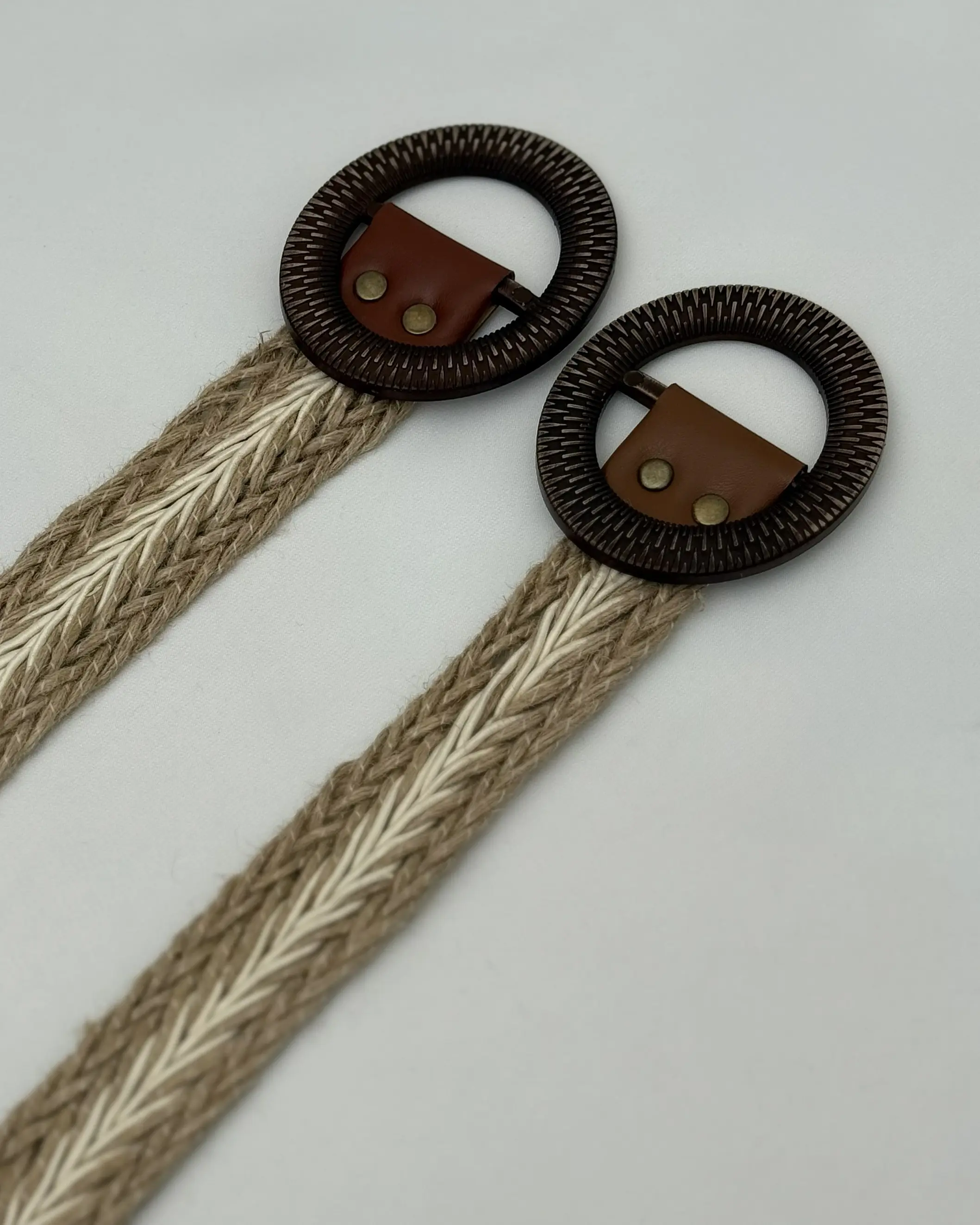 کمربند زنانه مجلسی کنفی